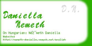 daniella nemeth business card